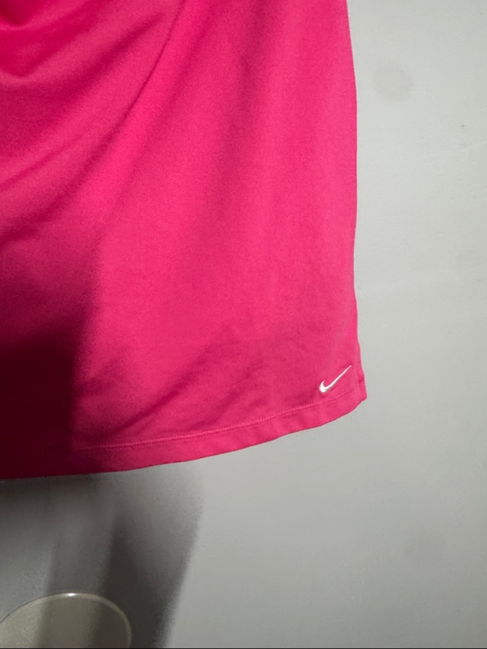 Nike Pink Dri-FIT Athletic Top with Swoosh - Picture 3 of 5
